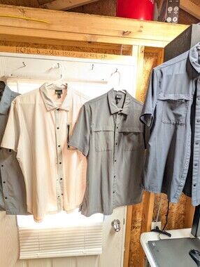 Lot Of 4 Zella Lightweight Active Boat Shirts